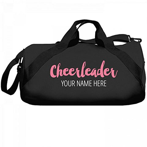 Custom Name Cheerleader Gift: Liberty Barrel Duffel Bag