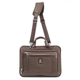 Travelpro Luggage Platinum Elite 16" Carry-On Slim Business Computer Briefcase, Rich Espresso,