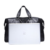 Berchirly Mens Large Messenger Laptop Bag Business Computer Briefcase Bag Black