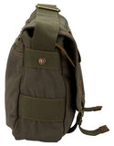 Jans Augur Trauss & Co Canvas Messenger Bag (Army Green)