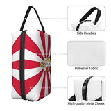 ZHUOBAIL Ka-pp_a A_lp-ha Ps-i 1911 KAP Fraternity Storage Toiletry Bags Travel Makeup Case Makeup Bag Organizer Accessories Case Tools Case Women Men and Girls 4.9x10x6.2 inch