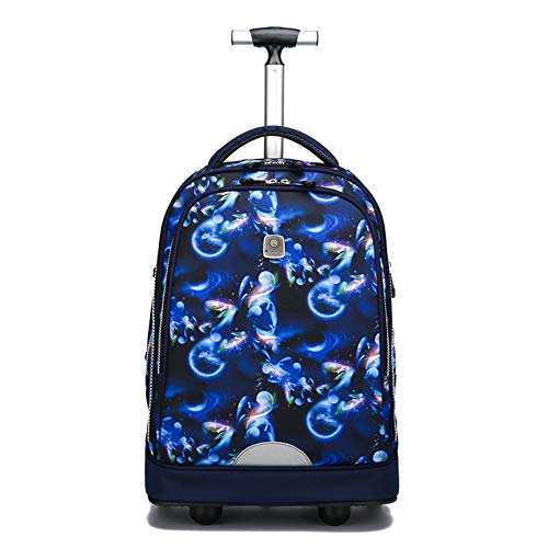 Wheeled Laptop Backpack, Great For High School, College Backpack, Rolling School Bag, Business