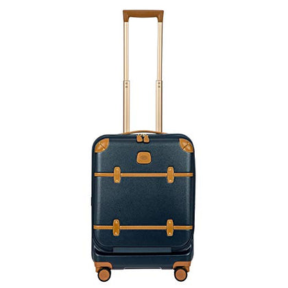 Bric's Bellagio 2.0 21" Spinner Trunk w/Pocket (Blue)