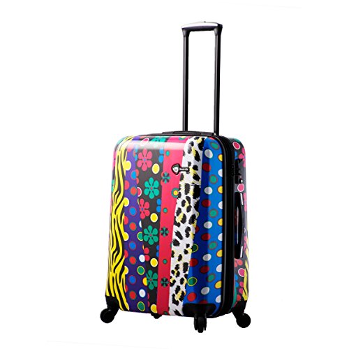 Mia Toro Pop Fiore Hardside 24 Inch Spinner, Multi