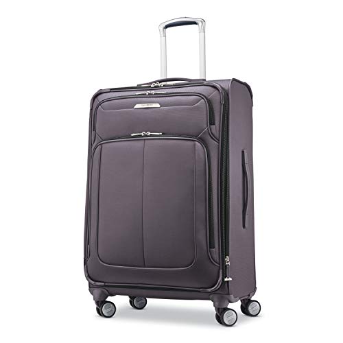 Samsonite SoLyte DLX 25-Inch Expandable Spinner (Mineral Grey)