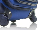 Tommy Hilfiger Signature Solid 20" Expandable Spinner, blue