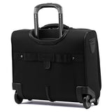Travelpro Luggage Crew 11 16" Carry-On Rolling Tote Suitcase, Black