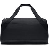 Nike Brasilia Training Duffel Bag, Black/Black/White, Medium