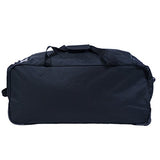 U.S. Polo Assn. 30in Deluxe Rolling Duffle Bag, Black, One Size