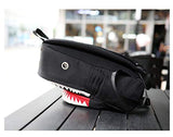 School Backpack College Bookbag for Laptop Back Bag Travel Rucksack Daypack for Boys Girls Men Women (Luminous Shark - Black)