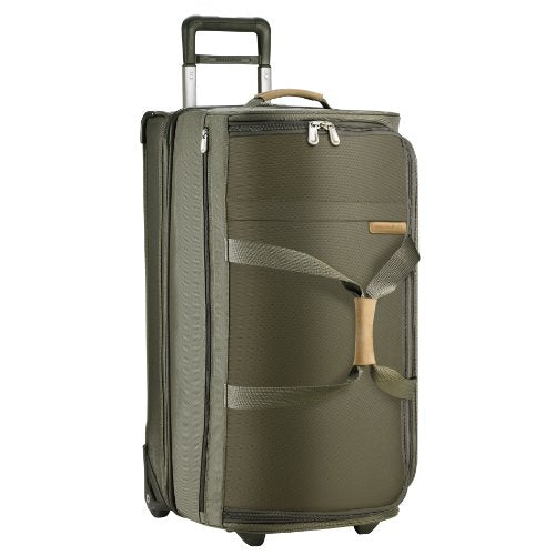Briggs & Riley Baseline Upright Tough Duffle Bag, Olive, Large