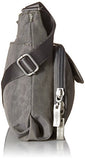 Baggallini Everyday Crossbody Bagg, Pewter/Che, One Size