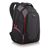 Solo Launch 17.3 Inch Laptop Backpack With Hardshell Front Pocket, Black