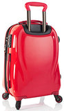 Heys Xcase 2G Azure Blue 21" Carry-On Spinner Luggage, 100% Polycarbonate