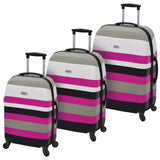 Waverly Cabana Hardside 3 Piece Luggage Set 