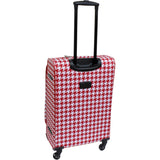 American Flyer Houndstooth 5pc Spinner Luggage Set