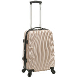 Rockland Luggage Melbourne 20in Hardside Expandable Spinner Carry On
