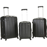 Rockland Luggage Sonic 3 Piece Hardside Spinner Luggage Set