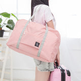 Waterproof Nylon Travel Bags Women Men Large Capacity Folding Duffle Bag