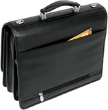 McKlein i Series River North Leather Triple Compartment Briefcase