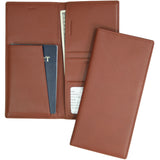 Royce Leather RFID Passport Ticket Organizer