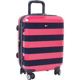 Tommy Hilfiger Rugby Stripe 21in Upright Carry On Spinner