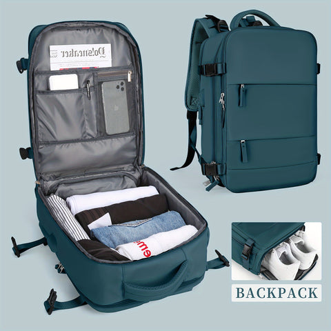Large Capacity Travel Backpack, Preppy College School Daypack, Travel Commute Knapsack & Laptop Bag