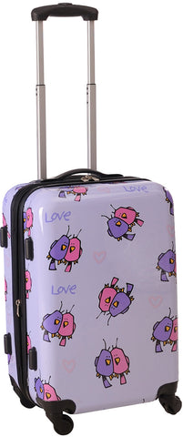 Ed Heck Multi Love Birds 21in Hardside Spinner