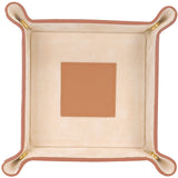 Royce Leather Luxury Suede Lined Catchall Valet