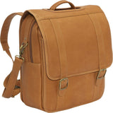 LeDonne Leather Convertible Laptop Backpack/Brief