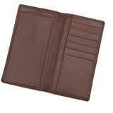 Royce Leather Executive Checkbook Holder Credit Card Wallet 