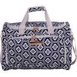 Jenni Chan Aria Snow Flake 17in Duffel Bag