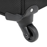 Skyway Encinita's 24" Spinner Upright Luggage, Black