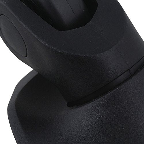 BQLZR Black Left&Right Lightweight Luggage Universal Wheels Accessories Pack of 2