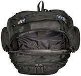 Kenneth Cole Reaction 1680d Polyester Dual Compartment 15.6" Laptop Backpack, Black