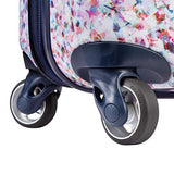 Ricardo Beverly Hills Beaumont 20-inch Carry-On Suitcase (White Sparkling Geode Print)