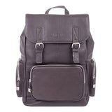 Bugatti Sartoria Top Grain Leather Backpack, Leather, Brown