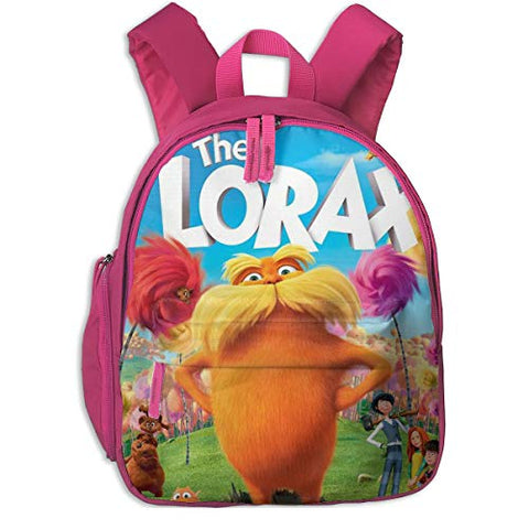 The Cute Lor-ax Backpack Fashion School Bags Cute Backpack For Boys Girls,Pink,One Size