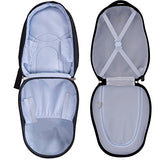 GHP Set of 2 Polycarbonate ABS Material & Nylon Travelling Penguin-Shaped Luggage Set