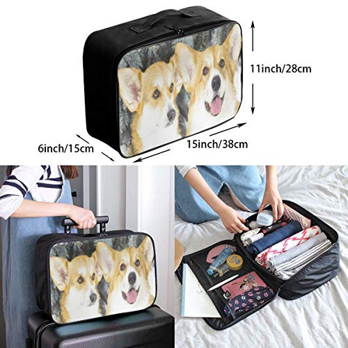Travel Bags Dogs Portable Storage Trolley Handle Luggage Bag