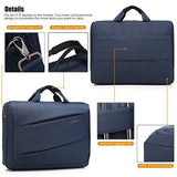 CoolBELL 17.3 inch Laptop Messenger Bag Multi-Functional Briefcase Multi-Compartment Handbag