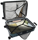 London Fog Dover 24" Expandable Hardside Spinner, Smoky Grey