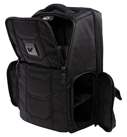 Gruv Gear Club Bag Elite  Flight-Smart Tech Backpack, Stealth Black