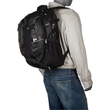 Eastsport Deluxe Mutli-Zip Backpack, Black