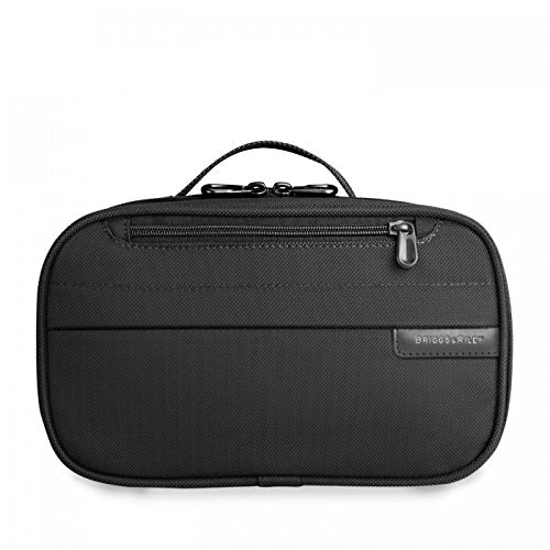 Briggs & Riley Baseline Expandable Toiletry Kit,Black,6X10.5X4.5