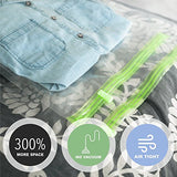 Acrodo Space Saver Packing Bags For Travel - 10-Pack Rolling Compression Bags For Clothing