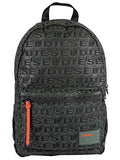 Diesel Men's UZ F-Discover Back-Backpack, allover logo UNI