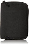 Pacsafe RFIDsafe LX150 Anti-Theft RFID Blocking Passport Wallet, Black