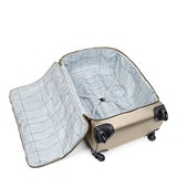 Kipling Women'S Darcey Large Metallic Wheeled Luggage, Mttlcpwter