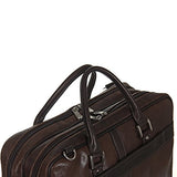 Piel Leather Vintage Laptop Brief, Vintage Brown, One Size